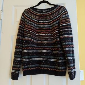 Cozy Bass Fair Isle Sweater